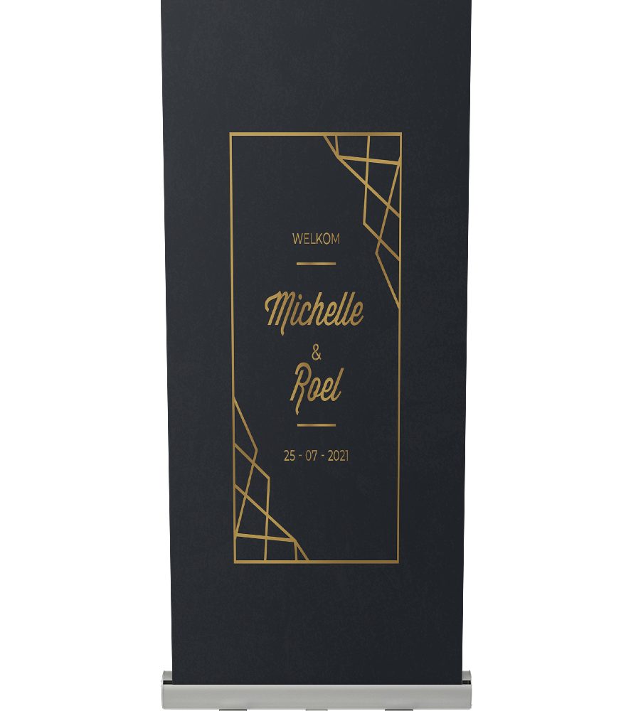 Art Deco Roll-up Banner