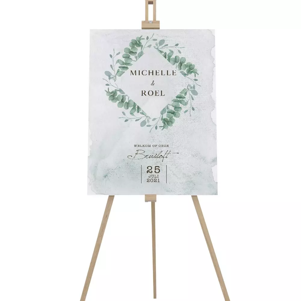 Eucalyptus Trouwbord