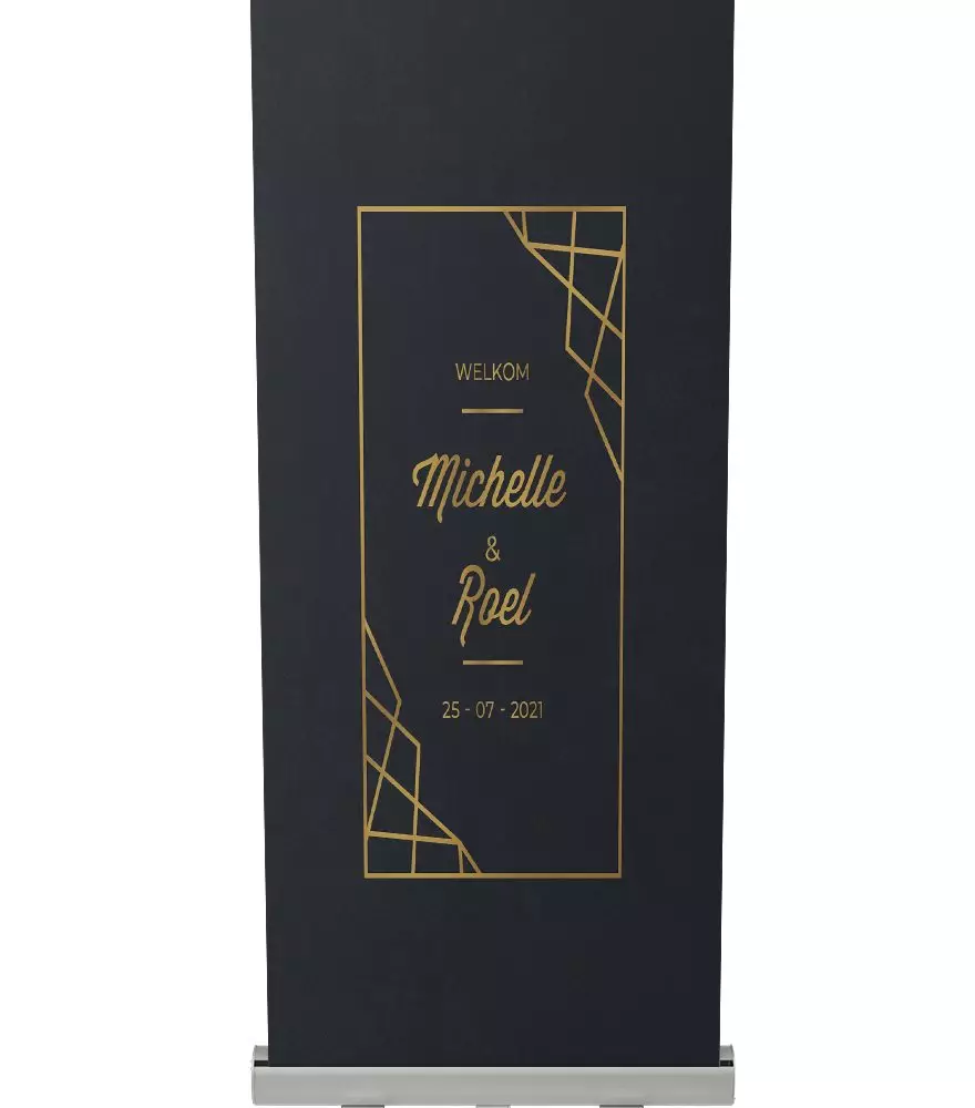 Art Deco Roll-up Banner